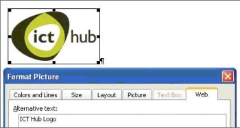 How to add alternative text to an image in Word