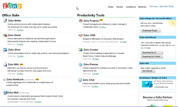 Zoho Screenshot, Zoho
