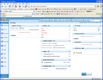 Zoho Virtual Office Screenshot, Zoho Virtual Office
