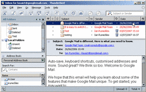 Thunderbird Screenshot